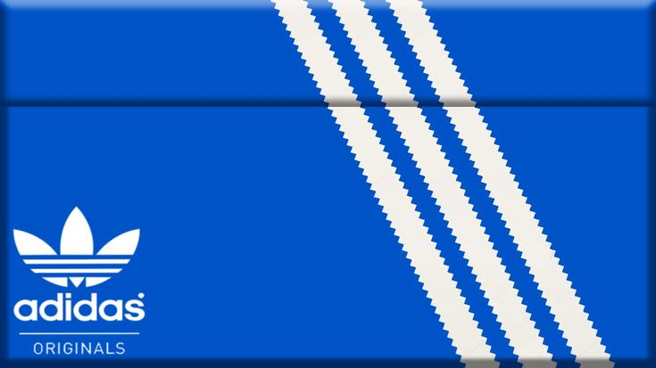 Blue Adidas shoebox